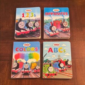 Thomas & Friends Board Toddler Size Books Set of 4 Perfect for Little Hands